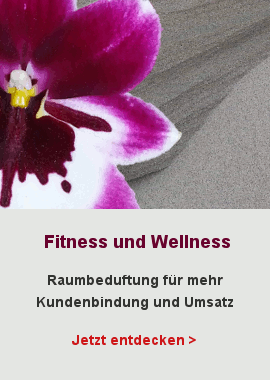 Raumbeduftung Fitness Wellness